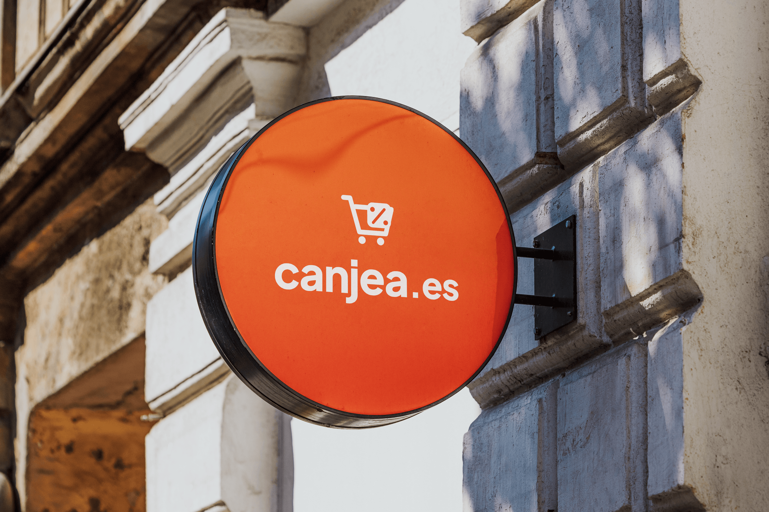 Canjea brand ID badge card