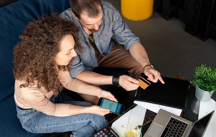 People collaborating around a desk