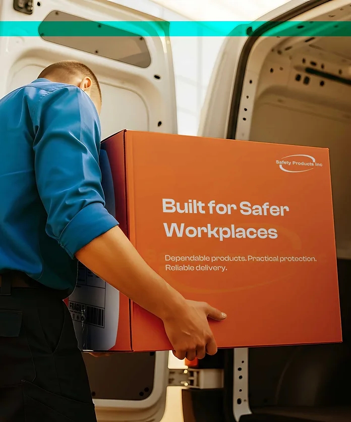 SPI Safety branded products and packaging