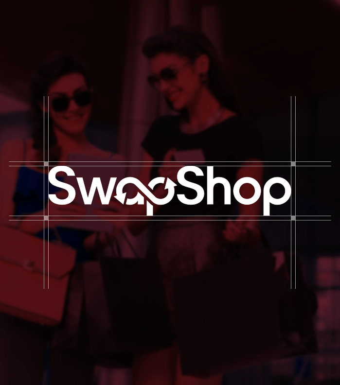 SwapShop neon storefront sign