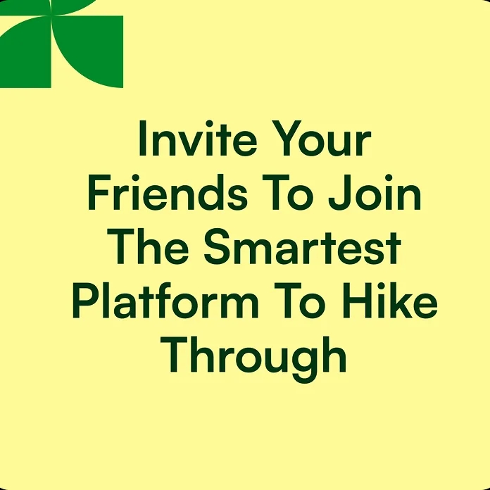 Invite your friends to join Thruhike card