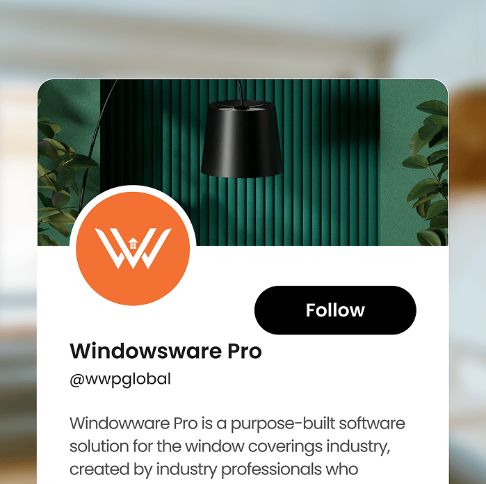 WindowWare Pro social media profile card