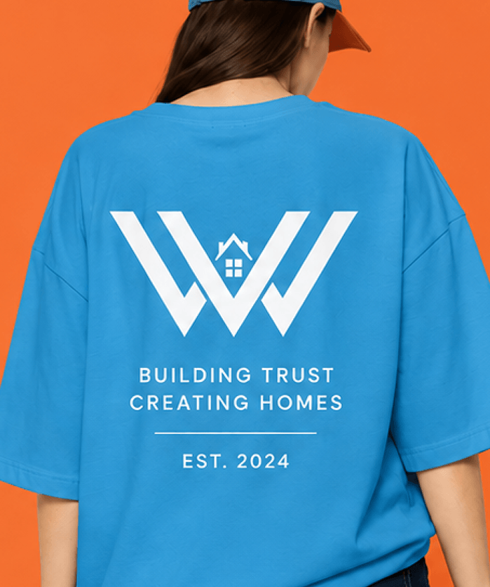 WindowWare Pro branded t-shirt back mockup