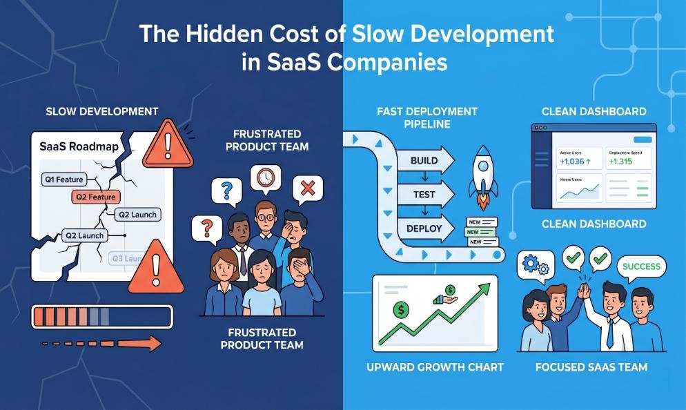 The Hidden Cost of Slow Development in SaaS Companies image