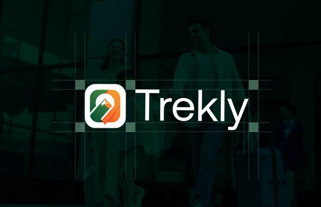 Trekly logo and branding visual guidelines