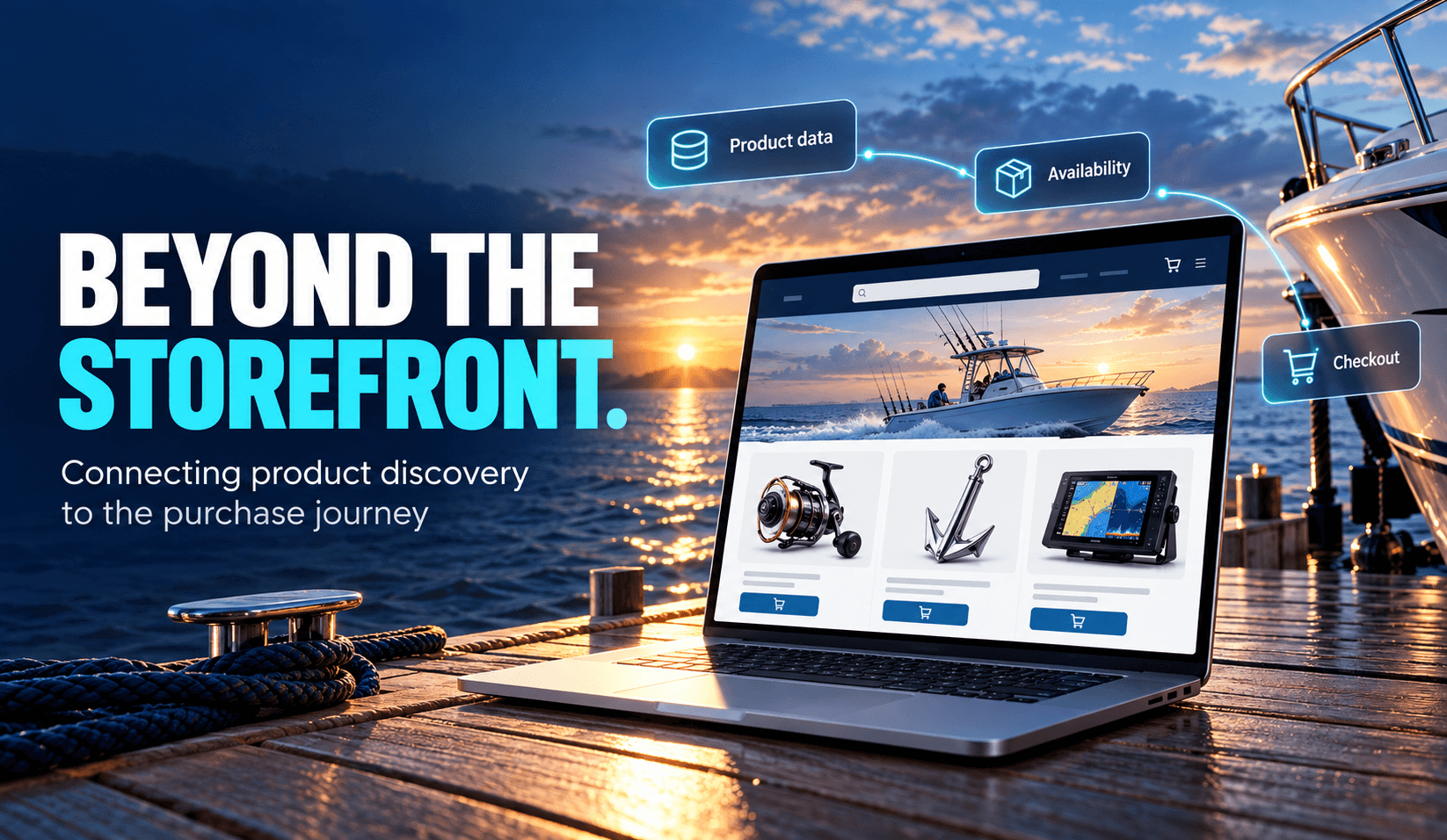 E-Commerce Modernization: Connecting a Marine Catalog to the Purchase Journey image