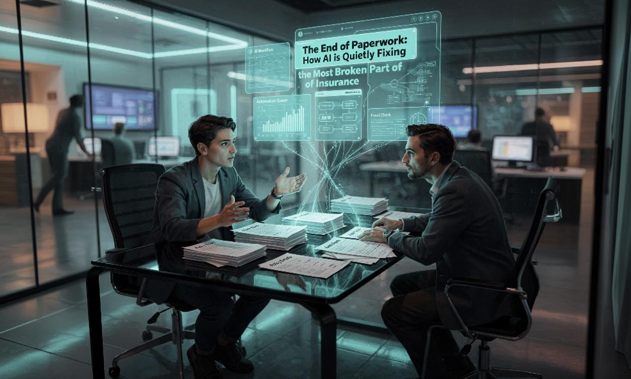 The End of Paperwork: How AI is Quietly Fixing the Most Broken Part of Insurance image