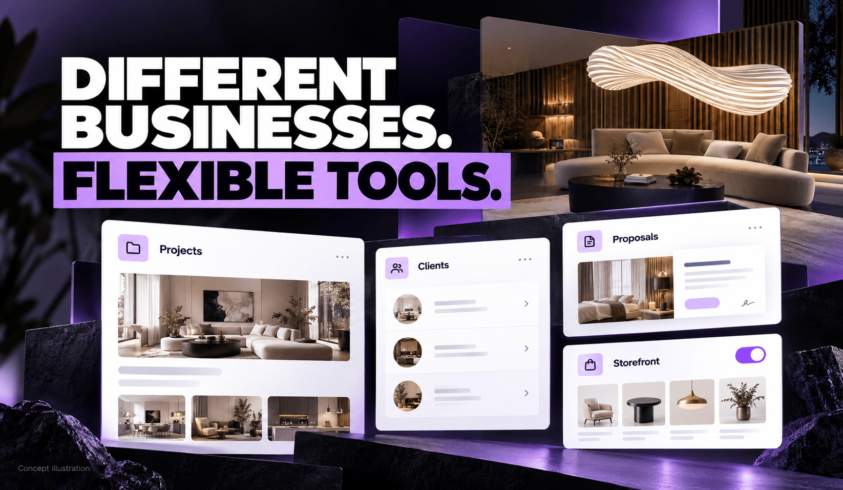Interior Design Business Software Development: Keeping Commerce Optional image