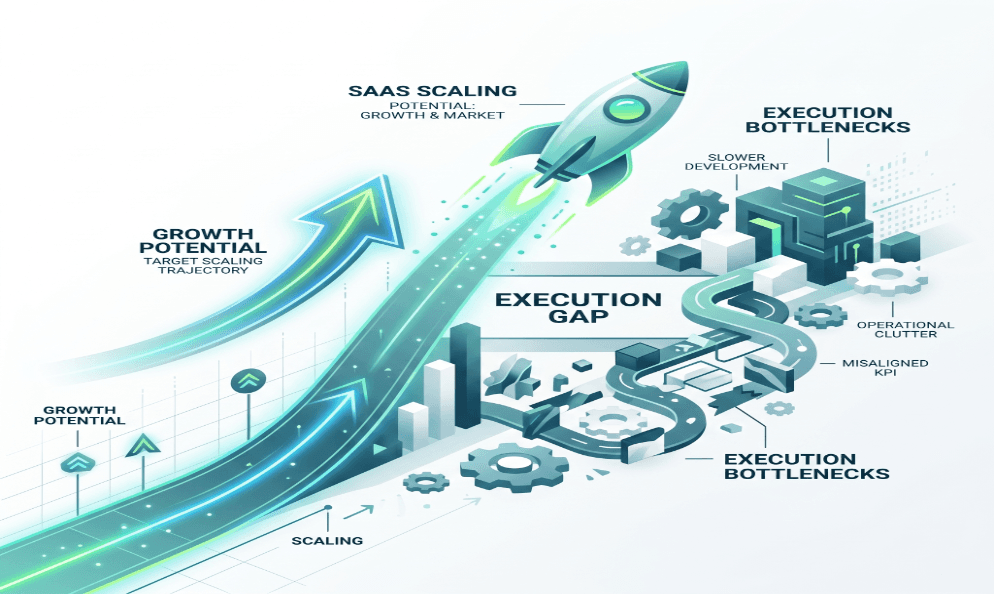 Why Some SaaS Companies Scale Faster Than Others (Execution Gap) image