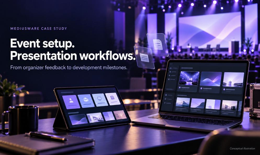 Event Platform Development: Reusable Setup and Offline Presentation Workflows image