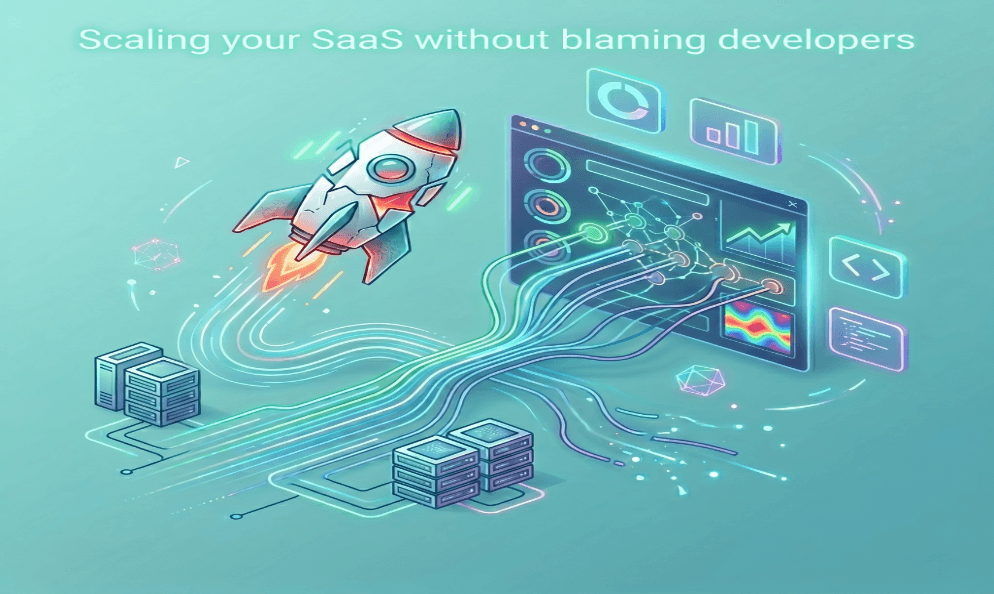 Your SaaS Isn’t Slow Because of Developers It’s a Scaling Problem image