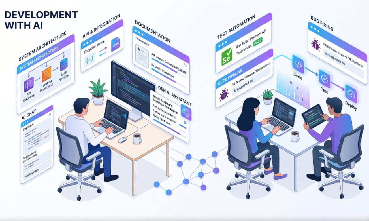 Generative AI for Software Engineering: Key Benefits and Real-World Use Cases image