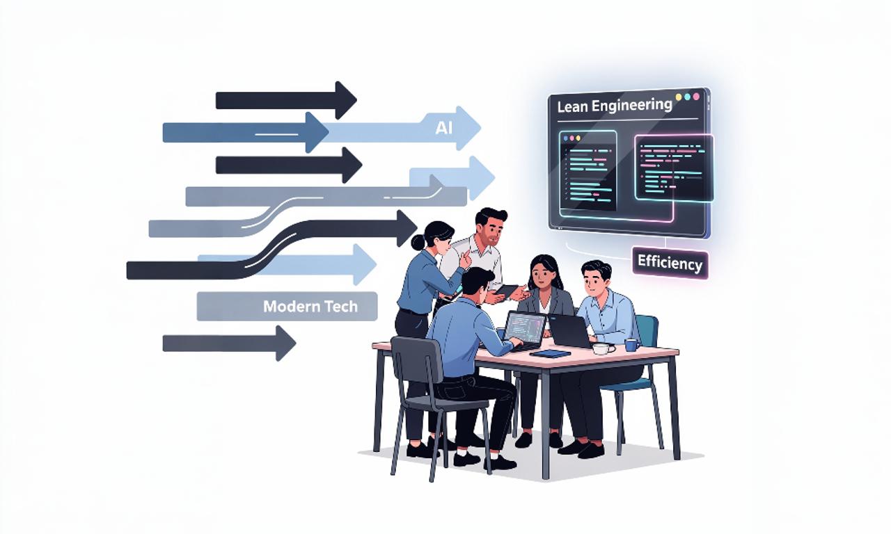 Why Lean Engineering Teams Are Replacing Large Development Departments image