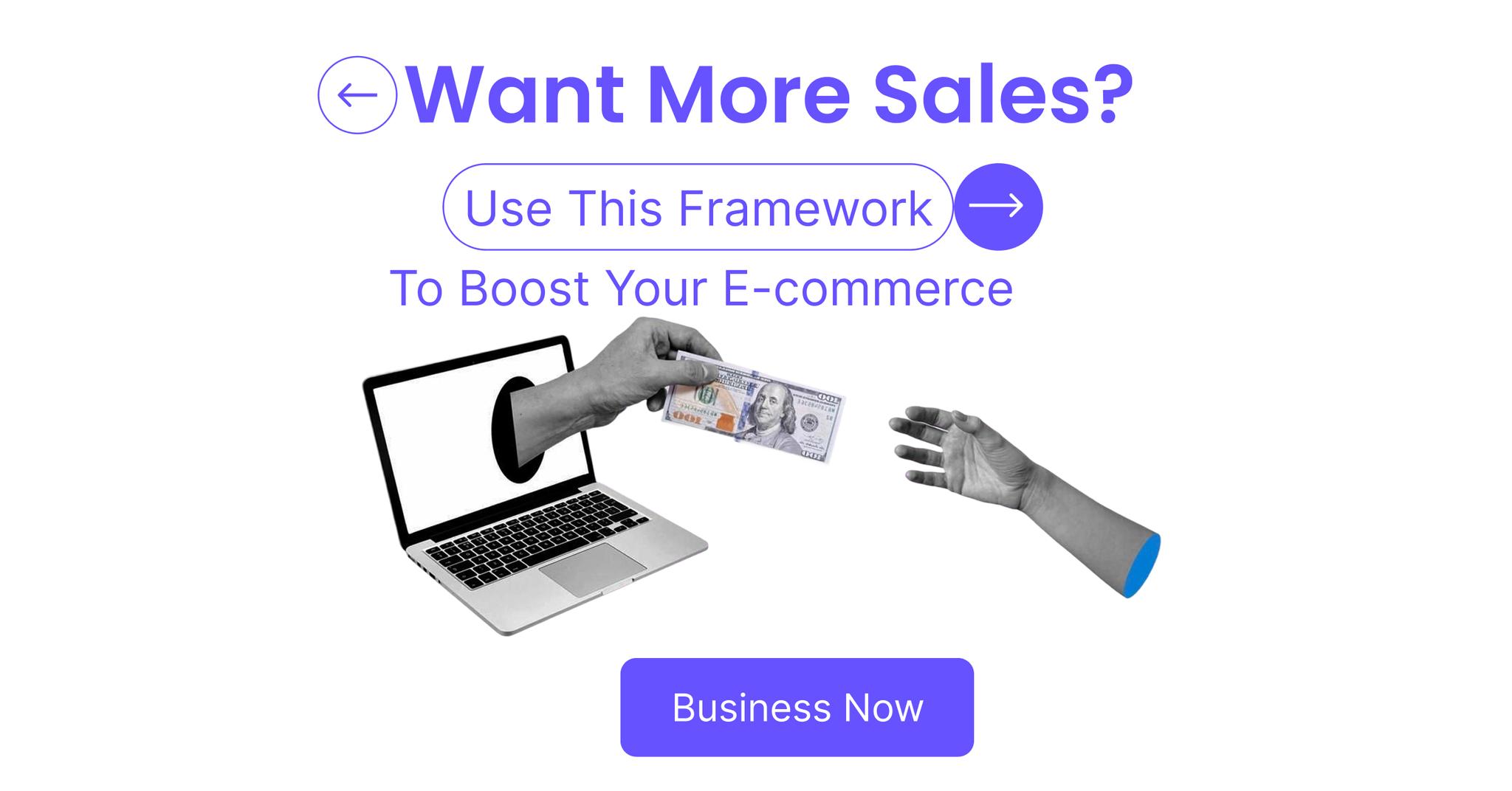 The Ultimate Framework to Boost Your e-commerce Business. image