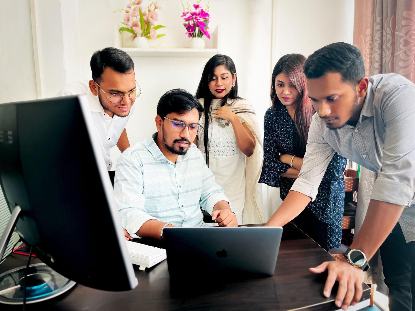 Our Team collaborating