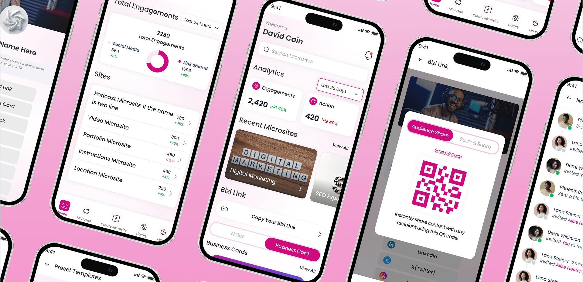 Manage your digital presence anywhere