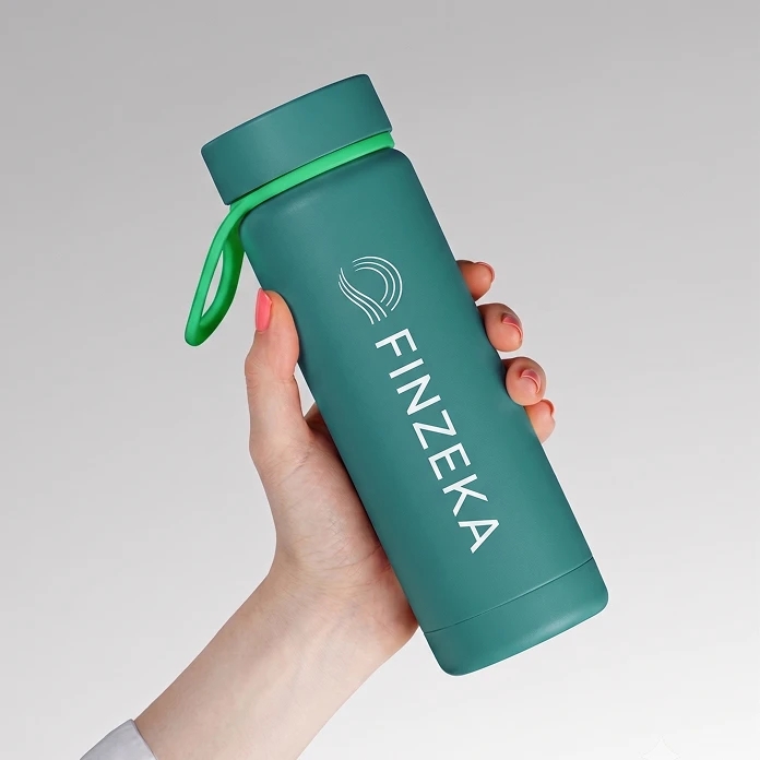 Finzeka branded water bottle