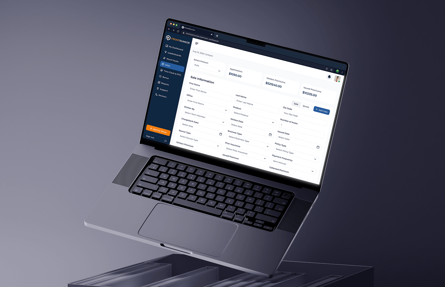 FrontRunner performance management platform