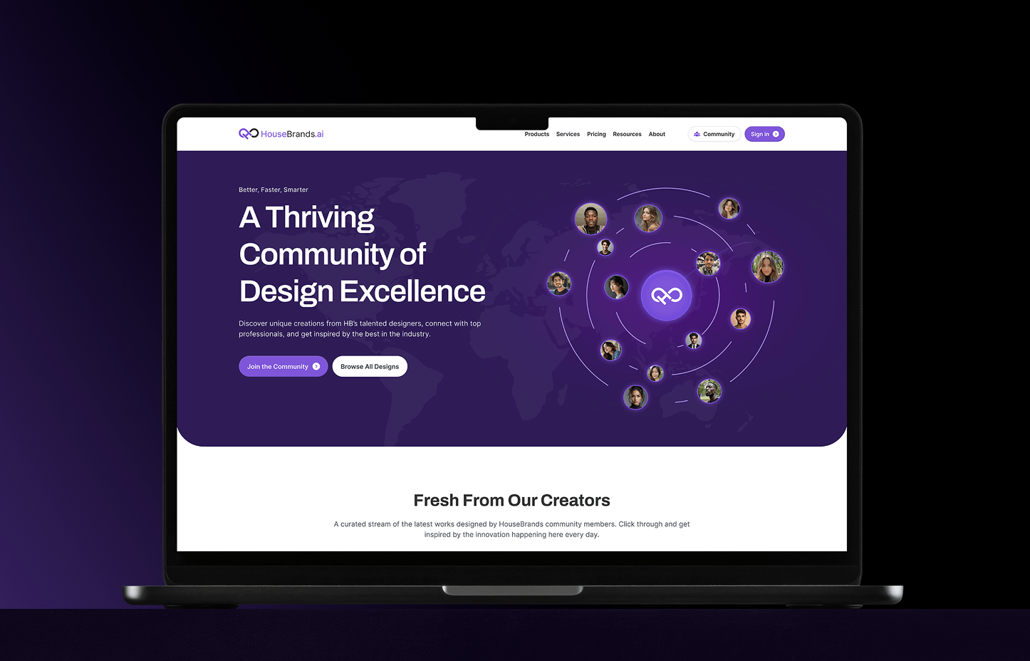 HouseBrands AI community page
