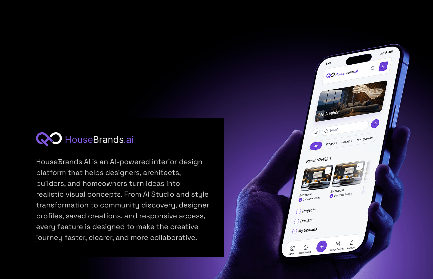 HouseBrands AI dashboard summarizing key results
