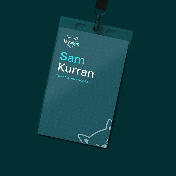 Rivenox employee ID badge
