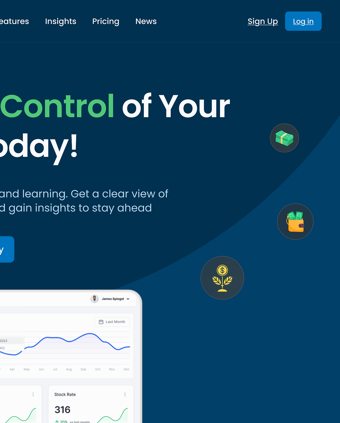 Smart Money Chat interface screen 1