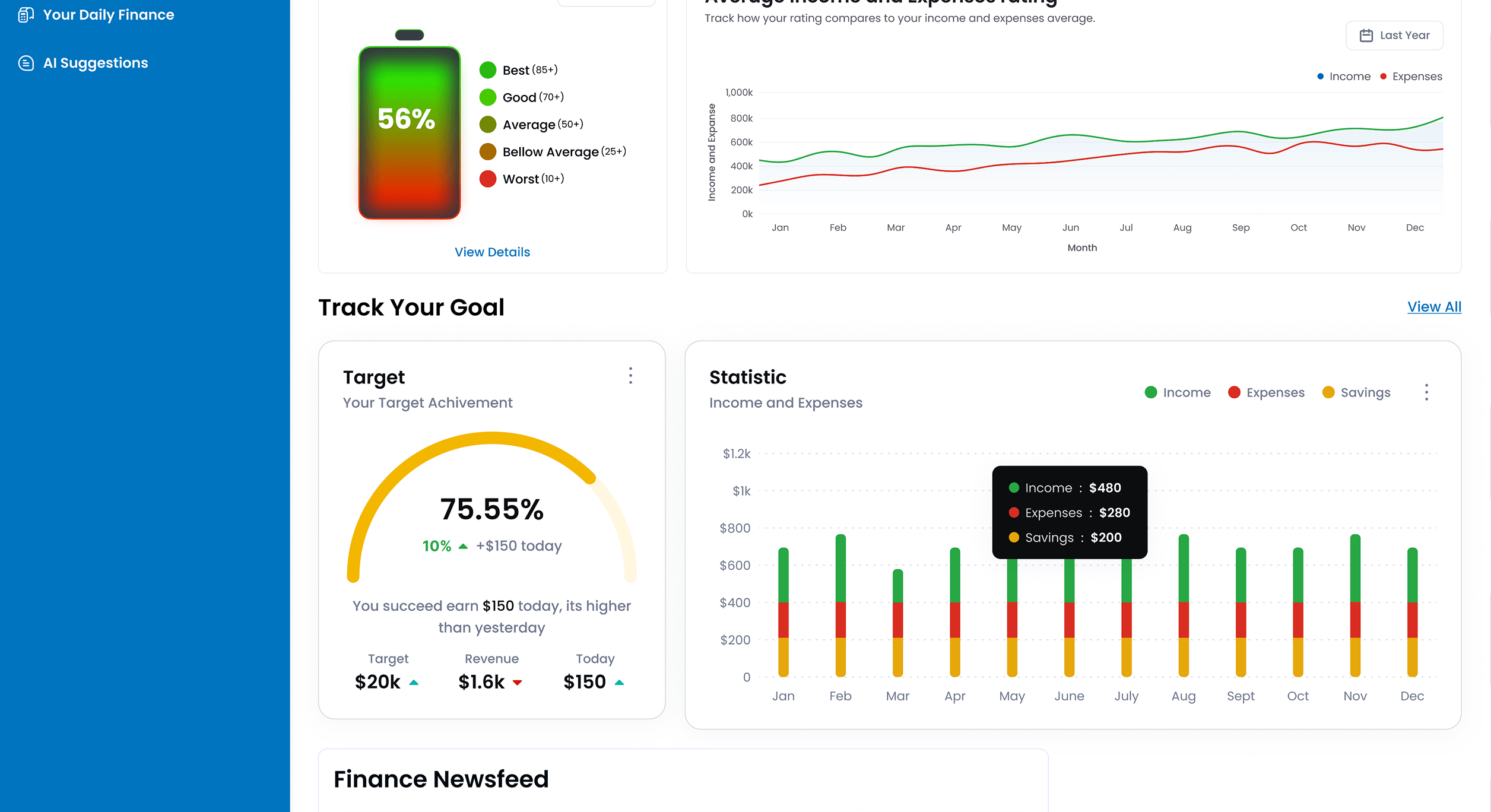 Smart Money Chat interface screen 3