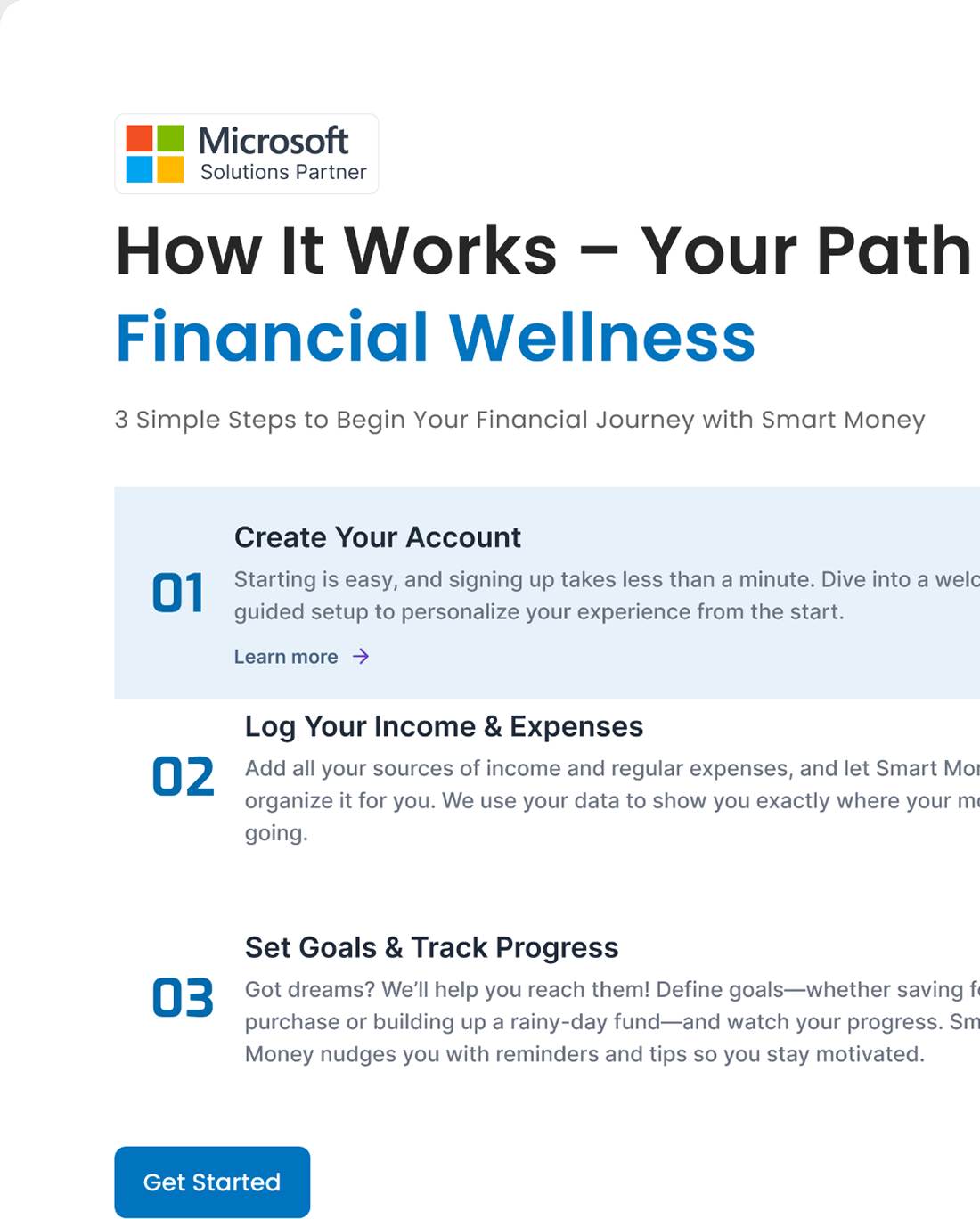 Smart Money Chat interface screen 4