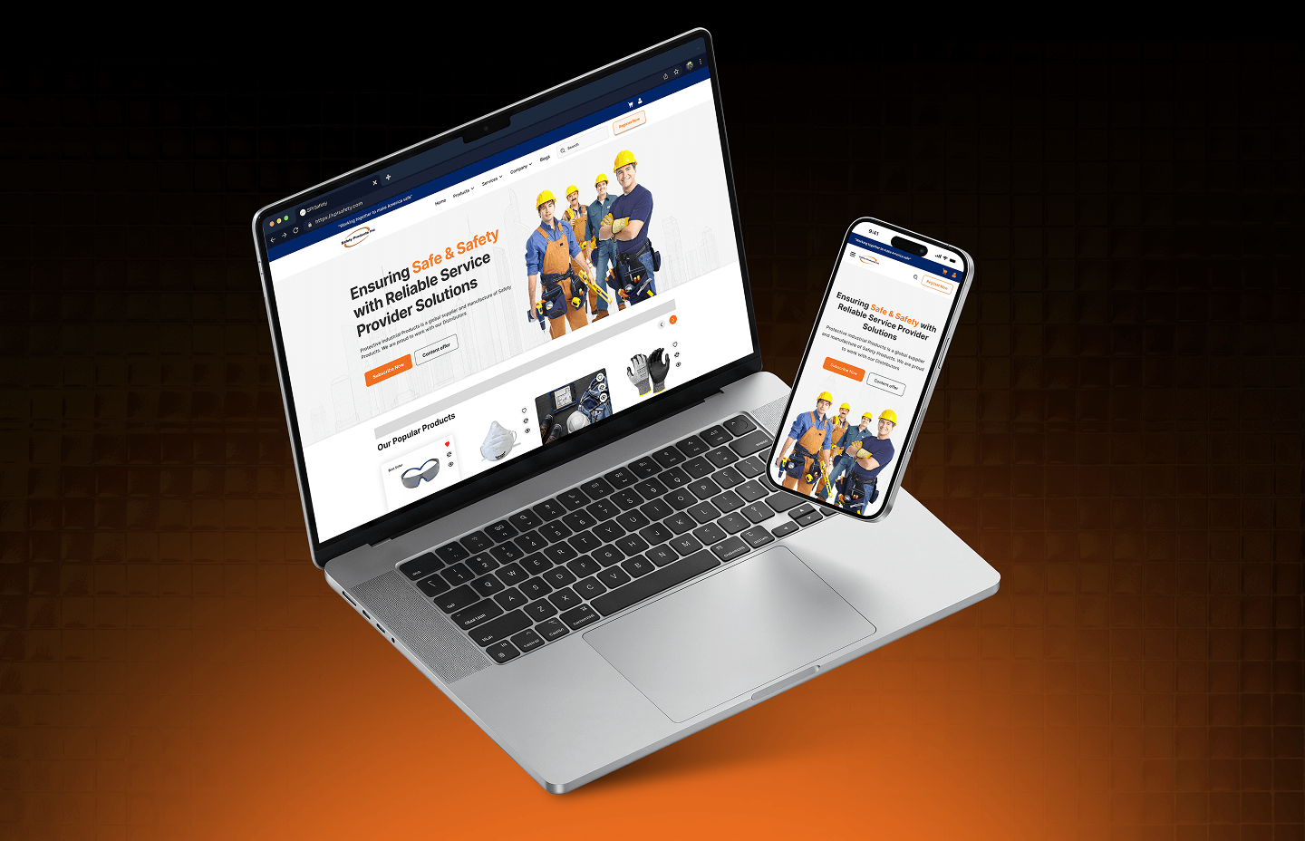 SPI Safety platform overview on laptop and mobile