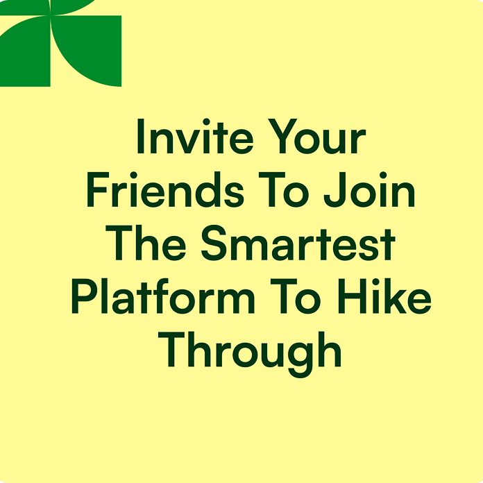 Invite your friends to join Thruhike card