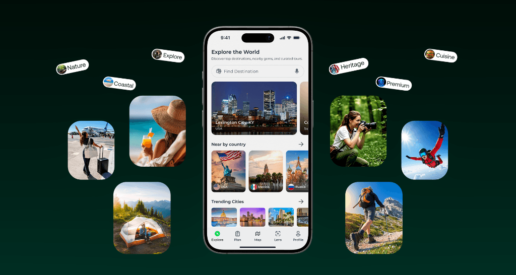 Trekly app ecosystem