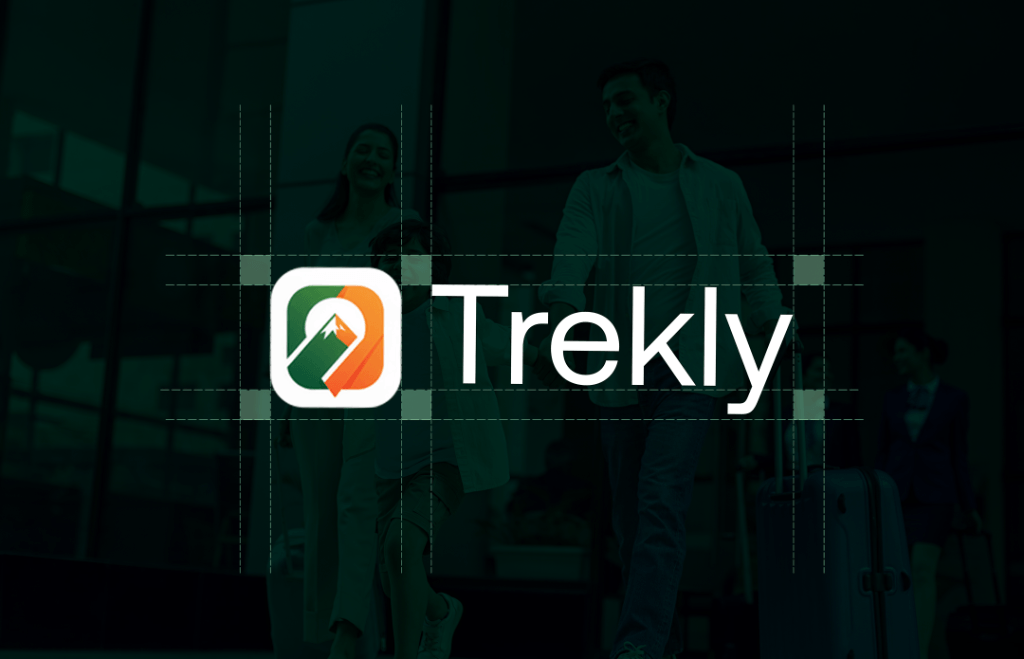 Trekly logo and branding visual guidelines