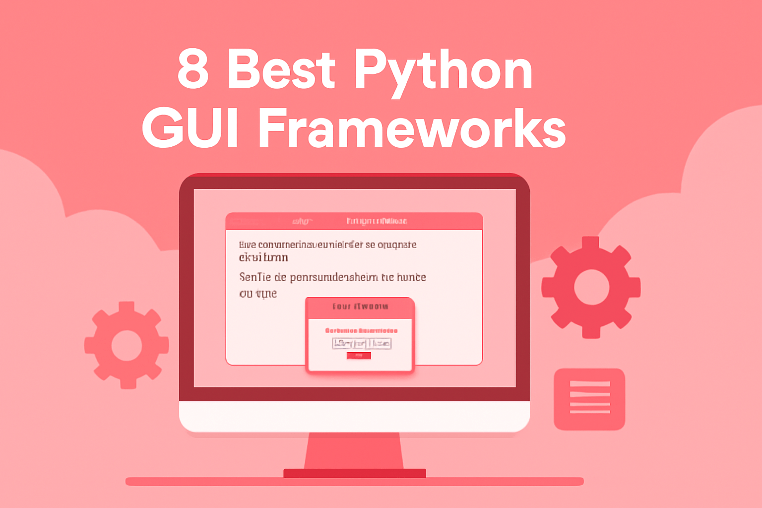 Top 8 Python GUI Frameworks for Developers image