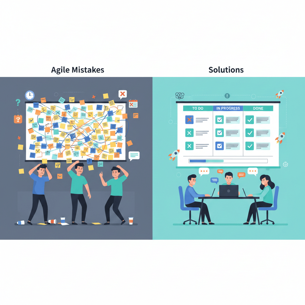 Agile Mistakes: Common Rule Violations, Their Consequences, and Solutions image
