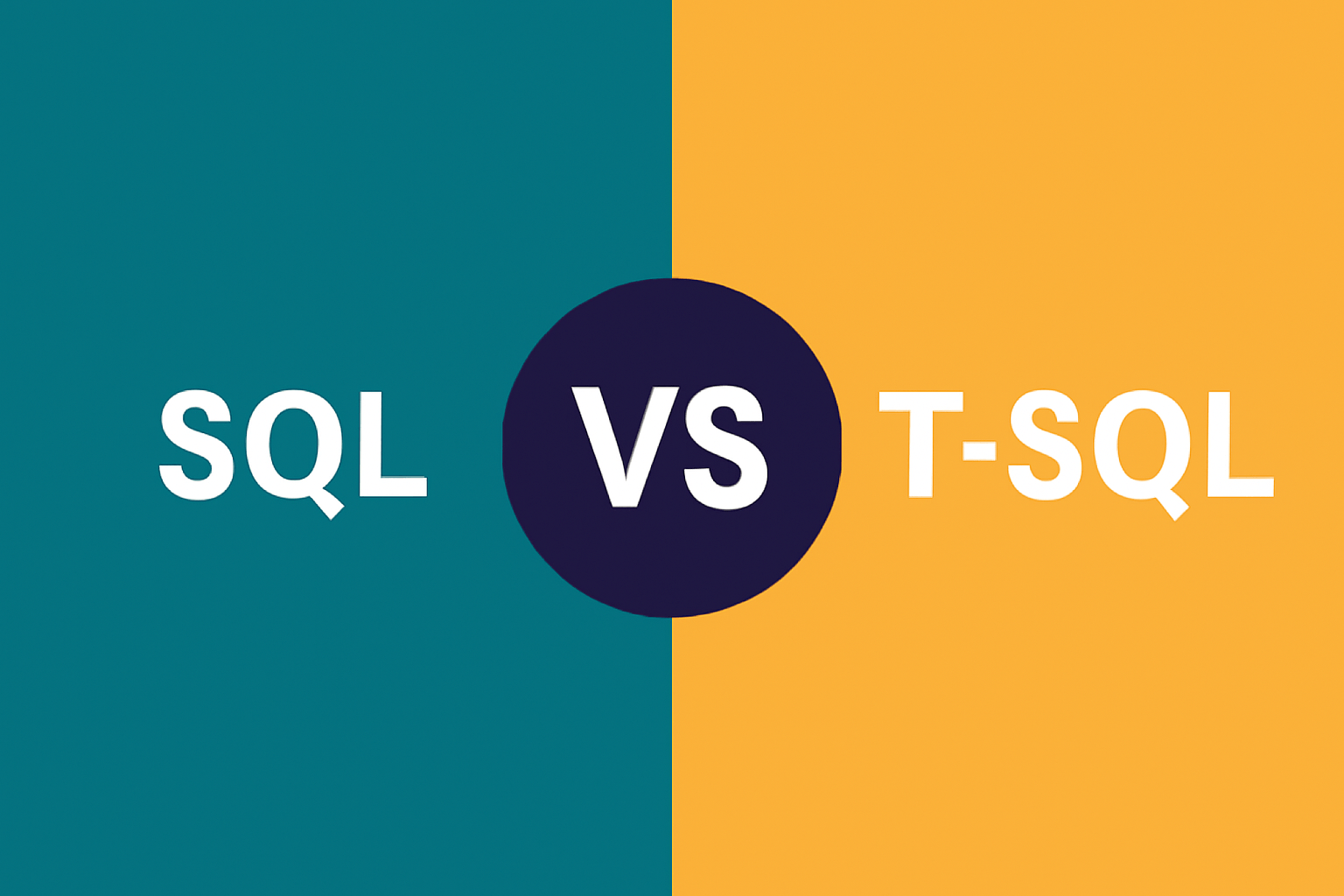 SQL vs T-SQL: Key Differences and Which One to Choose in 2025 image