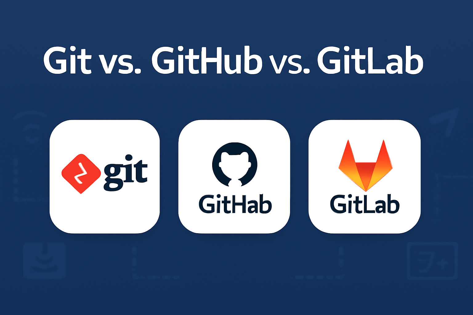 Git, GitHub, and GitLab: A Comprehensive Comparison of Key Features image