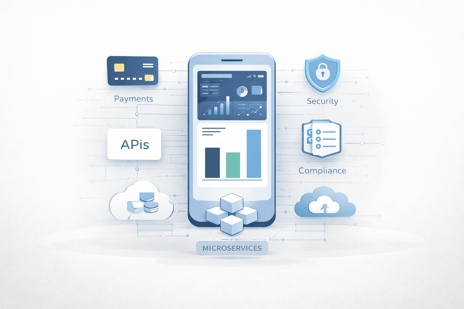 Fintech Software Development: Processes, Technologies & Key Trends image