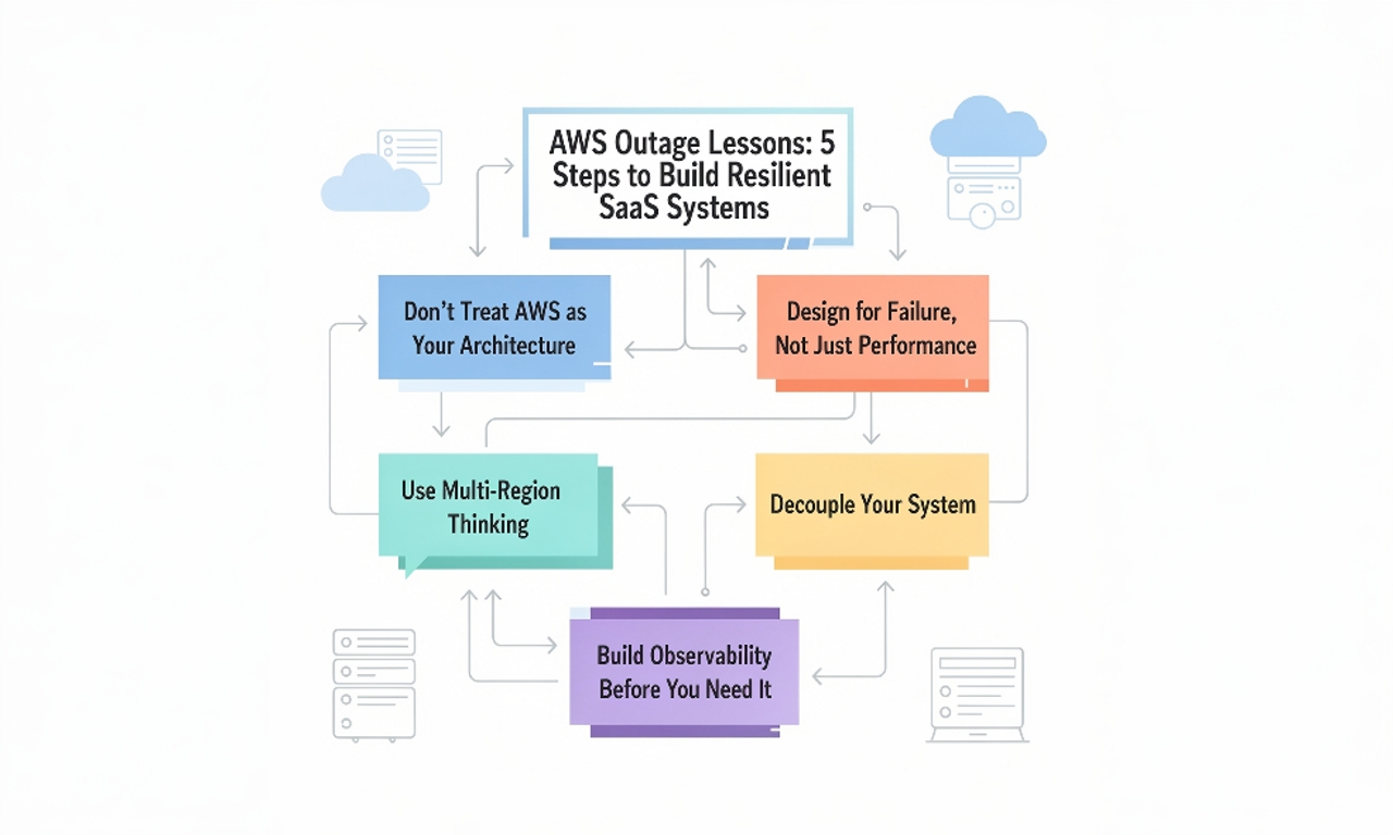 AWS Outage Lessons: 5 Steps to Build Resilient SaaS Systems image