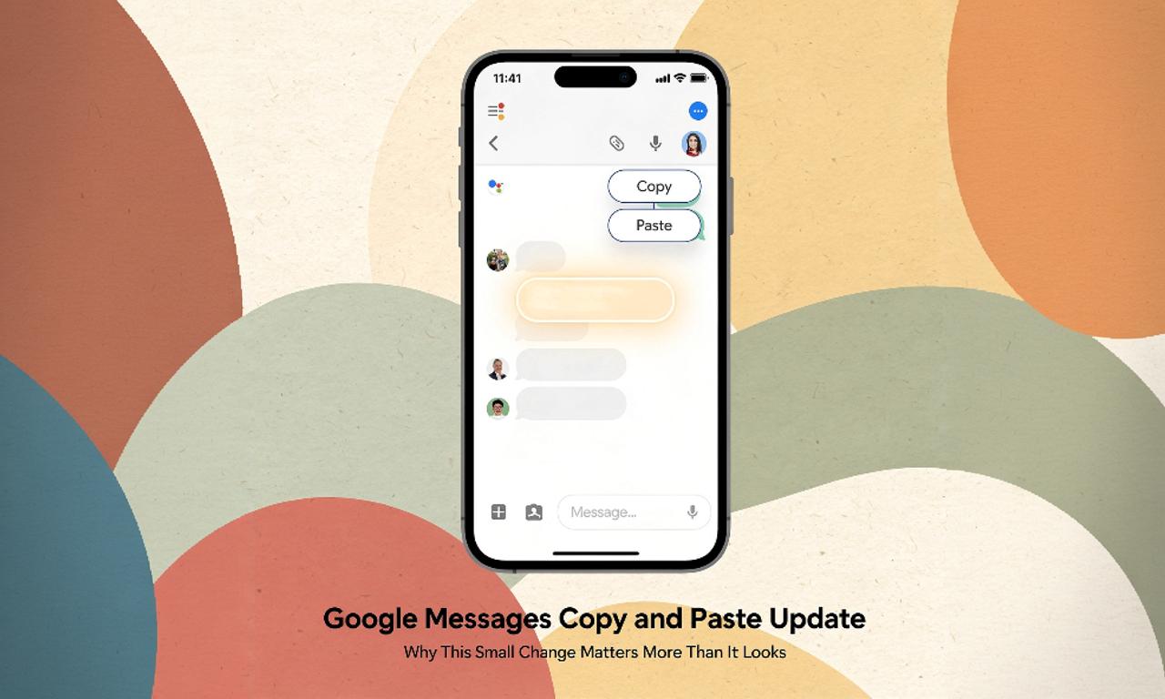 Google Messages Copy and Paste Update: Why This Small Change Matters More Than It Looks image