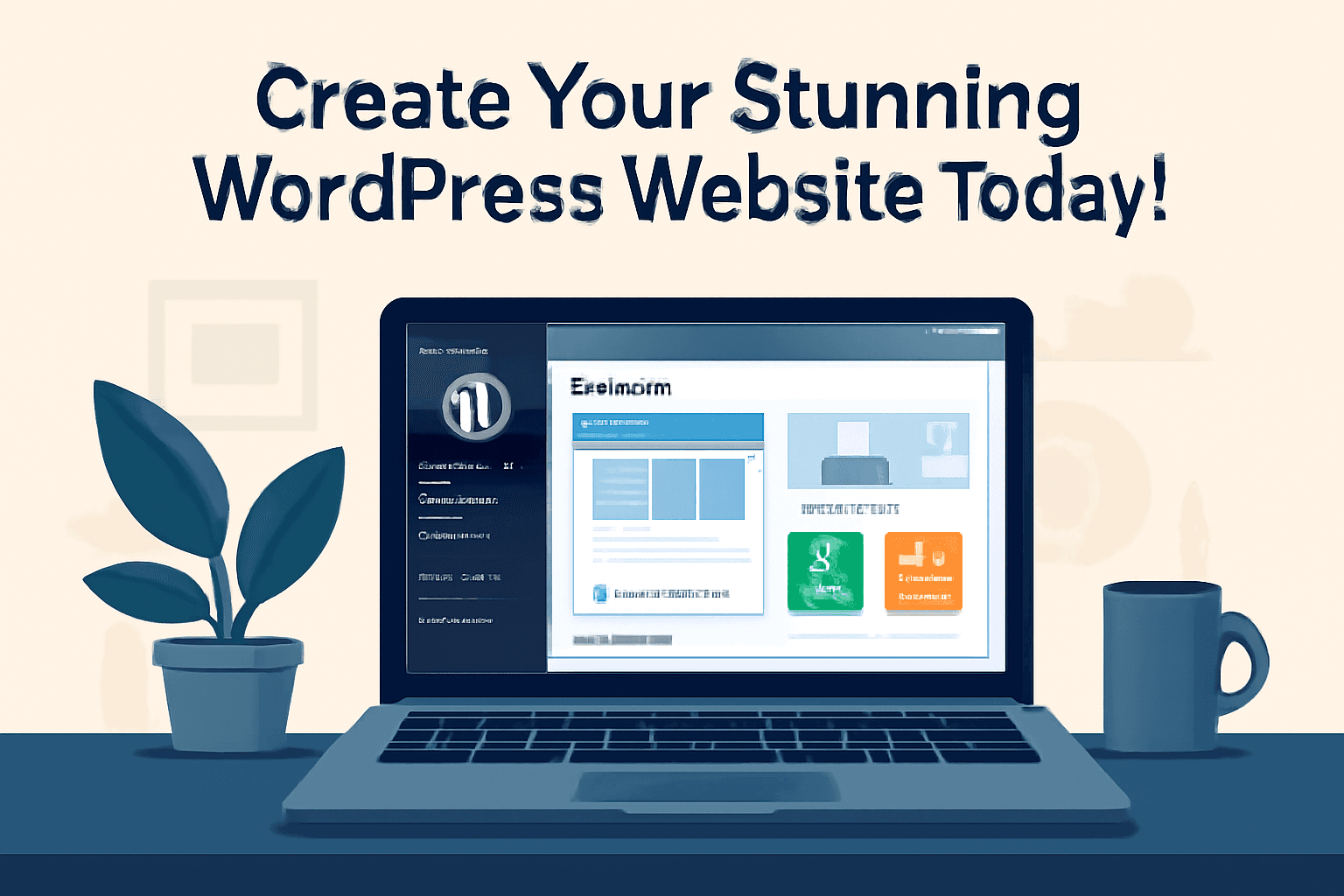 How to Create a Stunning WordPress Website in 2024: Step-by-Step Tutorial image